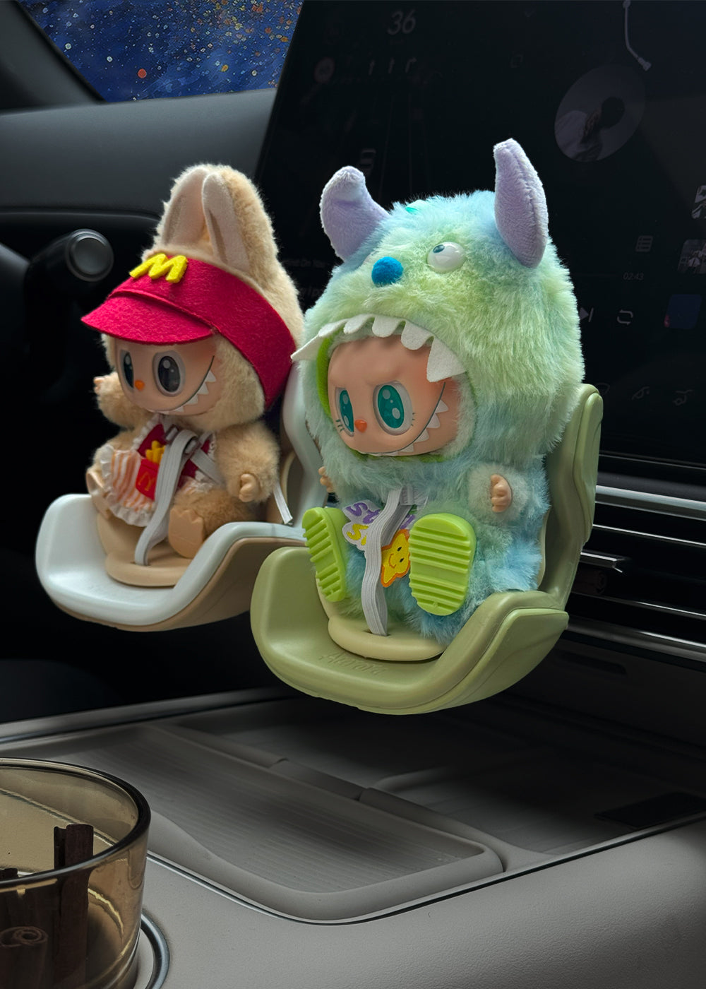 Sulley-Labubu outfit(Excluding the doll)
