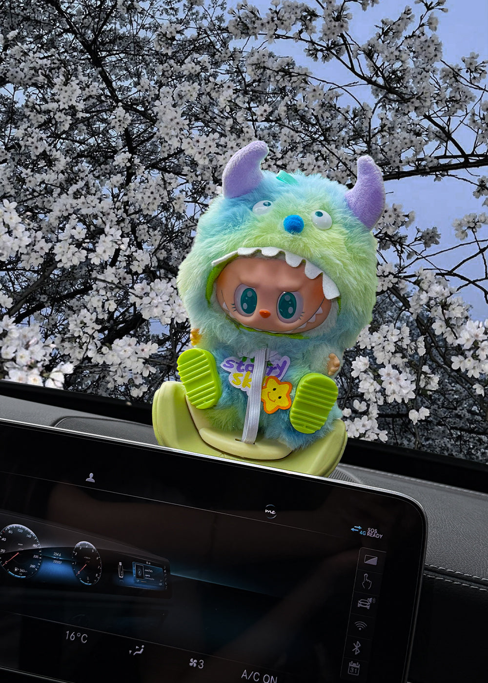 Sulley-Labubu outfit(Excluding the doll)