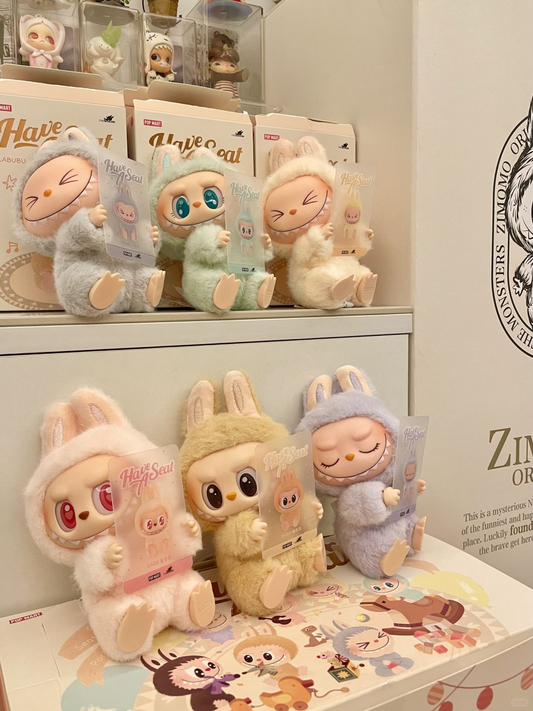 The Monsters Have A Seat-Labubu V2 Vinyl Plush Pendant Blind Box
