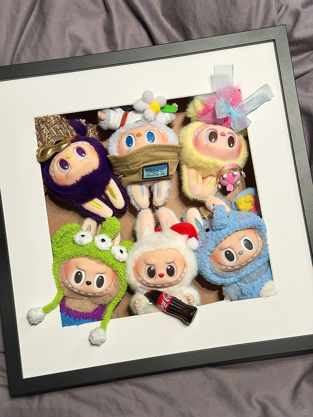 Labubu Rainbow Collection - Handcrafted Display Art (including dolls)