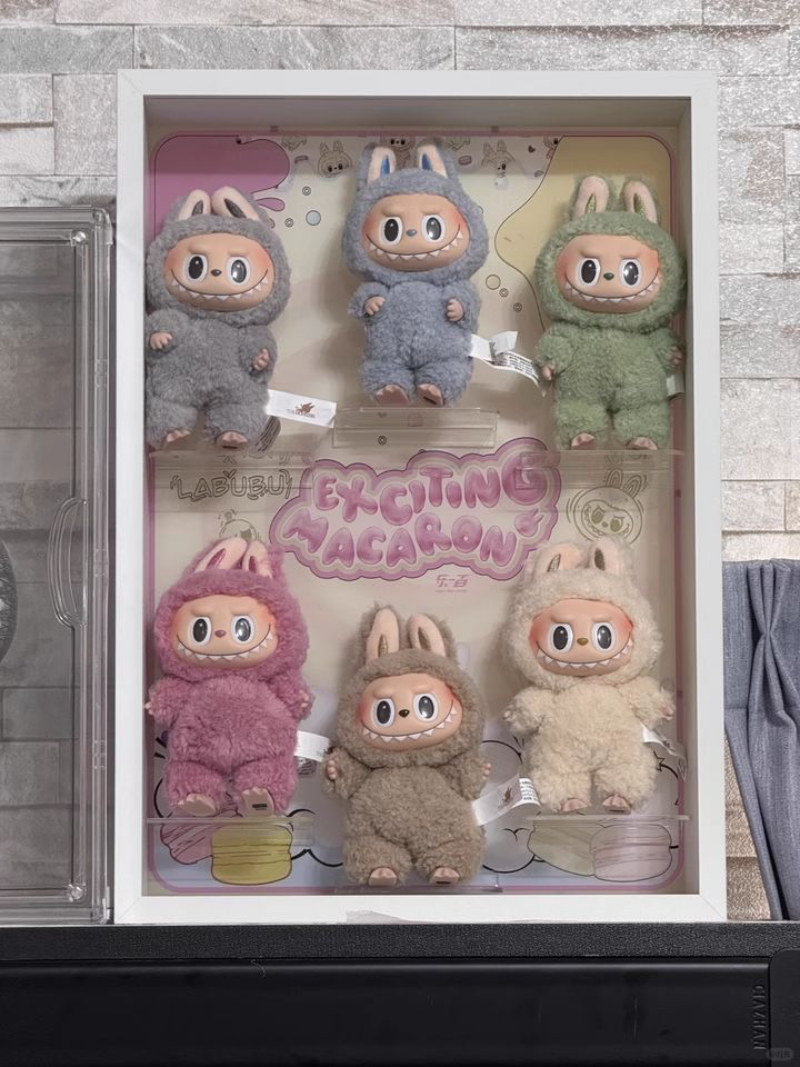Labubu Rainbow Collection - Handcrafted Display Art (including dolls)