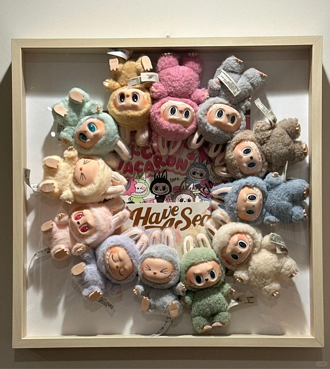Labubu Rainbow Collection - Handcrafted Display Art (including dolls)