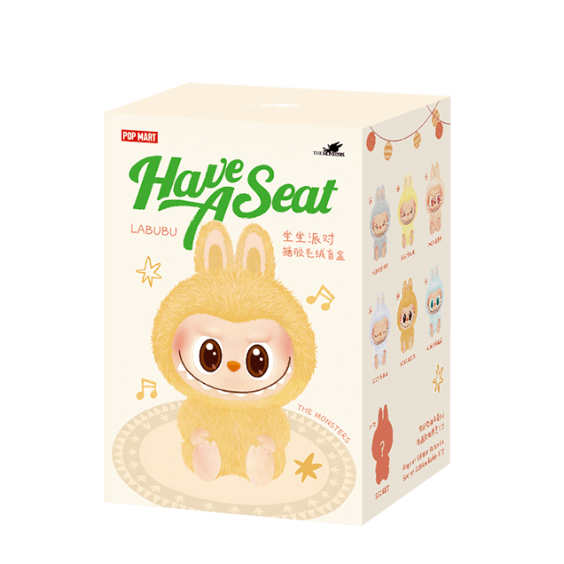 The Monsters Have A Seat-Labubu V2 Vinyl Plush Pendant Blind Box