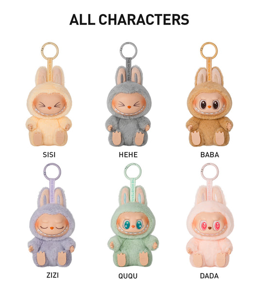 The Monsters Have A Seat-Labubu V2 Vinyl Plush Pendant Blind Box