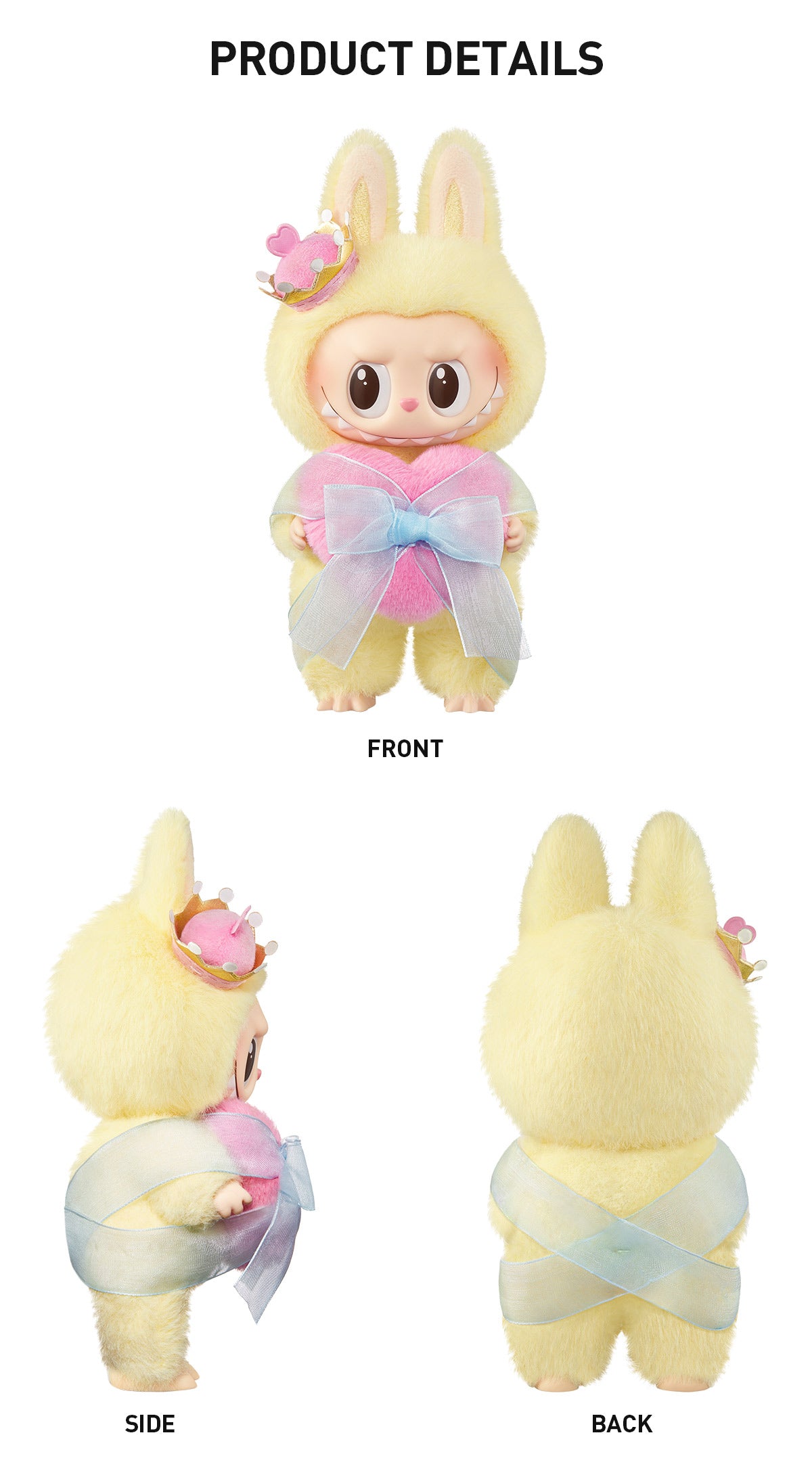 THE MONSTERS Let's Checkmate Series-Vinyl Plush Hanging Card